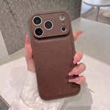 Sablé Dark Brown - Coque iPhone